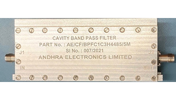 Cavity Band Pass Filter